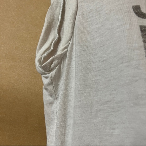 Pam & Gela | Beatles Name List Graphic Band Tee Distressed T-Shirt White Size M - Picture 7 of 12